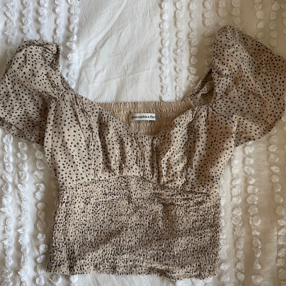 Abercrombie & Fitch Polka Dot Shirt Size XS